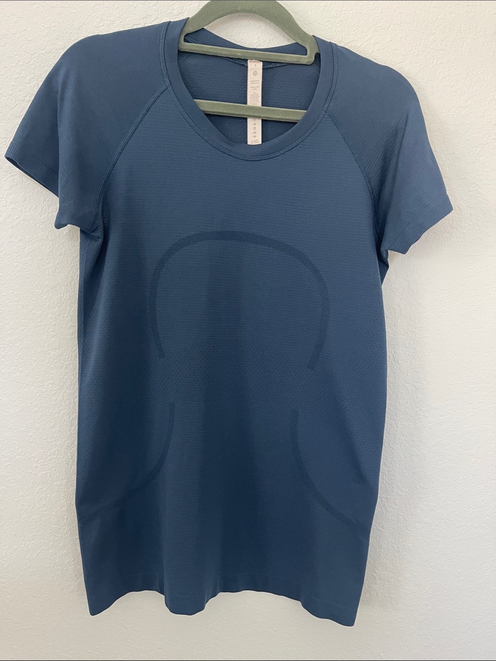 lululemon athletica Navy Blue Swifty Tech Performance Tee Hip Length